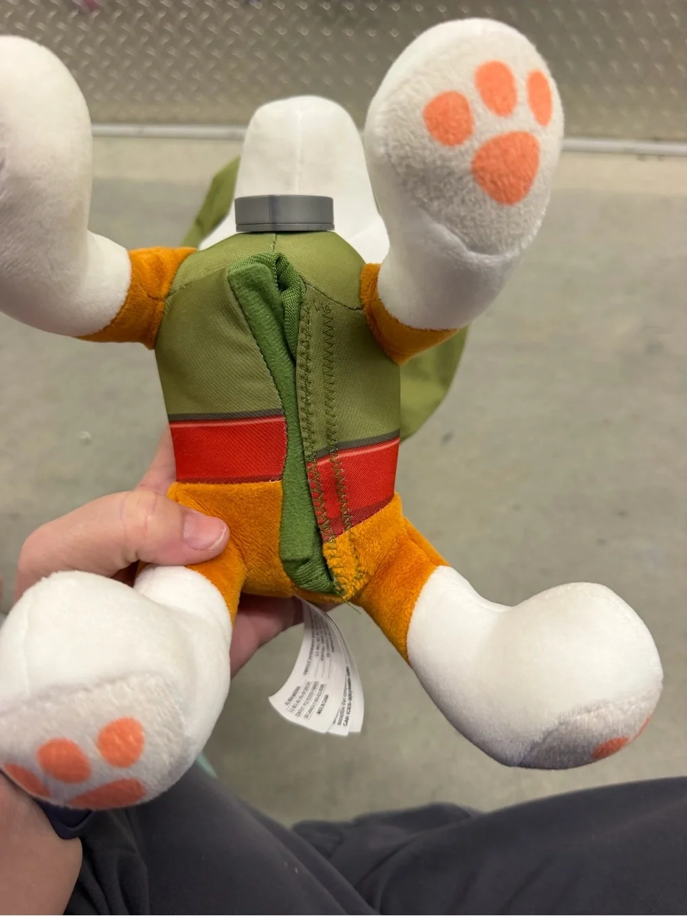 Paw Patrol Rocky Plush Toy - Green, White, Brown, Orange Talks